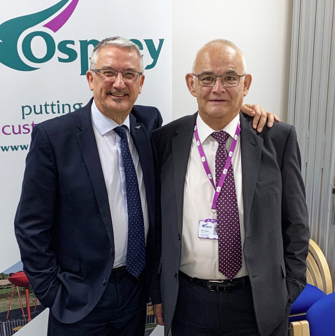 Osprey farewell to pivotal figure